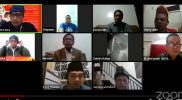 Diskusi rekonstruksi kebangsaan 76 Tahun Indonesia Merdeka yang diselenggarakan Institute Kajian Kebangsaan (Instan), Selasa (17/8/2021). foto: Instan