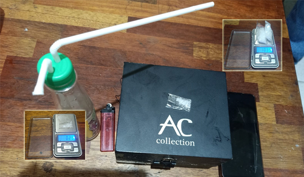 Barang bukti yang diamankan Timsus Narkoba Polda Kalbar saat menangkap SA dan S, Senin (27/12/2021) sekitar pukul 19.30 WIB di Jalan Merdeka Timur, Kabupaten Sekadau.