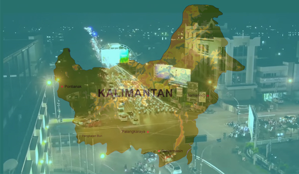 Keindahan Pulau Kalimantan yang memiliki banyak potensi sumber daya alam. Sangat berpeluang bertransformasi ke sektor lainnya. Foto : Anton W/pontianak-times.co.id