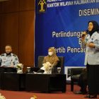 Diseminasi, Perlindungan dan Kepastian Hukum Status Kewarganegaraan Bagi Anak Hasil Perkawinan Campuran dan Tertib Pencatatan Administrasi Kependudukan di Kalimantan Barat, Selasa (16/5/2022).