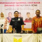 Ketua Umum Pemuda ICMI, Dr Ismail Rumadan hadir dalam Musyawarah Nasional Luar Biasa (Munaslub) di Hotel Ambhara Jakarta secara hybrid, Sabtu (17/9/2022)