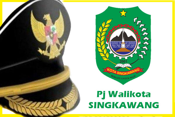 Topi jabatan Kepala Daerah dan lambang Pemkot Singkawang