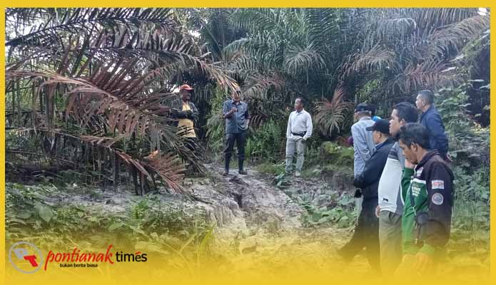 H Subhan Nur mengunjungi lokasi perkebuna PT SEC.