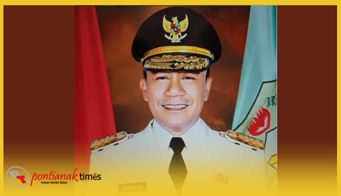 Wakil Gubernur Kalimantan Barat, Krisantus Kurniawan.