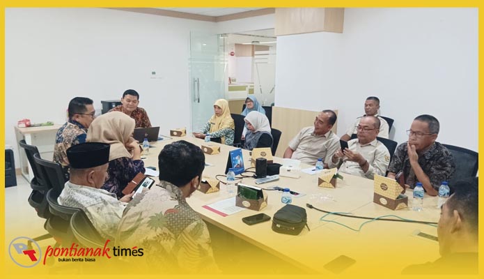 Audiensi Forum Tenaga Honorer Pendidikan Kabupaten Sambas bersama pihak Kemendkbudristek.