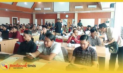 Peserta PJAD Kabupaten Ketapang mengikuti dengan seksama materi yang disampaikan narasumber, Sabtu (1/11/2025) di Aula Kantor Bupati Ketapang.