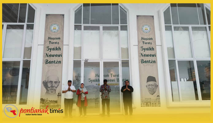 Pengurus SMSI Pusat meninjau bakal lokasi pelaksanaan Hari Pers Nasional SMSI 2026 di Universitas Syech Nawawi Banten.