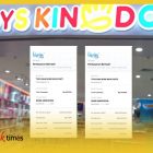 Toys Kingdom Gaia Mall dan bukti pembayaran QRIS.