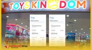 Toys Kingdom Gaia Mall dan bukti pembayaran QRIS.