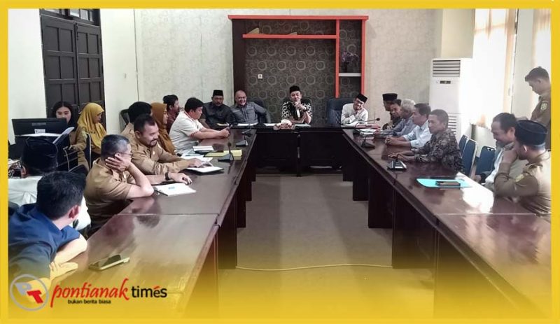 DPRD Kabupaten Sambas menggelar Rapat Dengar Pendapat (RDP) progres proposal Calon Daerah Otonomi Baru (CDOB) Kabupaten Sambas Utara (KSU), Senin (9/3/2026). 