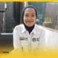 Nafila Rusliana (23), penyandang disabilitas yang bekerja sebagai Akuntan di SPPG 5 Arang Limbung Kabupaten Kuburaya.
