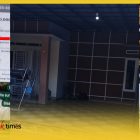 Lokasi rumah yang disalahgunakan dalam modus kejahatan kontrakan rumah, dan bukti transfer serta chat WA. 