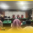 Proses persidangan Pra Peradilan yang diajukan RD di Pengadilan Negeri Pontianak.