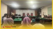 Proses persidangan Pra Peradilan yang diajukan RD di Pengadilan Negeri Pontianak.