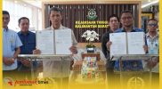 Kejati Kalbar dan UPBU Rahadi Oesman Ketapang resmi menandatangani kerja sama penanganan masalah hukum perdata dan tata usaha negara.