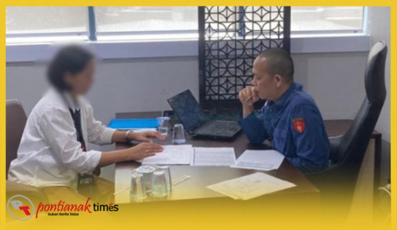 Salah seorang saksi kunci yang diperiksa tim penyidik Kejati Kalimantan Barat di Gedung Bundar JAM PIDSUS Kejaksaan Agung RI. 