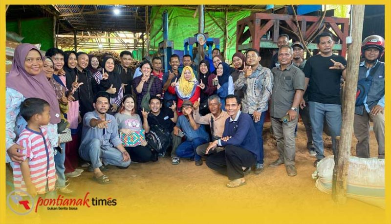 Jaringan petani dampingan Gemawan dari Tiga Kabupaten bertemu di Mempawah.