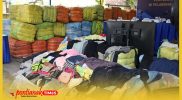 Sebanyak 2.060 bale pakaian bekas impor ilegal hasil operasi gabungan Bea Cukai Kalimantan Bagian Barat.