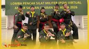Tim pencak silat militer prajurit Kompi Kavaleri (Kikav) 12/Macan Dahan Cakti (MDC) Kodam XII/Tanjungpura