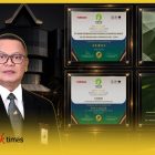 Dirut Bank Kalbar, Rokidi dan tiga penghargaan nasional di bidang Corporate Social Responsibility (CSR) sepanjang Mei hingga Juni 2026. 