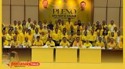 Pengurus baru DPD Golkar Kalbar Periode 2025-2030 usai Rapat Pleo, Sabtu (27/6/2026)