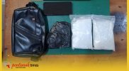 Barang bukti sabu seberat 722,22 gram hasil pengungkapan Satresnarkoba Polres Sambas di Sajingan Besar.
