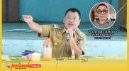 Askiman terpidana bebas dan kuasa hukumnya, Denie Amiruddin.