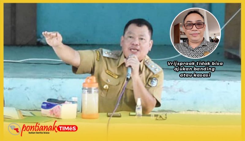 Askiman terpidana bebas dan kuasa hukumnya, Denie Amiruddin.