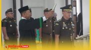 Kajati Kalbar Emilwan Ridwan melantik Kolonel Cpm. Agus Subur Mudjiono sebagai Aspidmil.