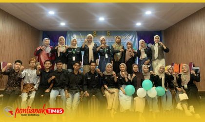 Pengurus dan anggota Ikatan Mahasiswa Kecamatan Teluk Keramat (PB IMTEK).