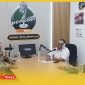 Podcast perdana di Studio Satukata Podcast bersama Bhabinkamtibmas Polresta Pontianak.  
