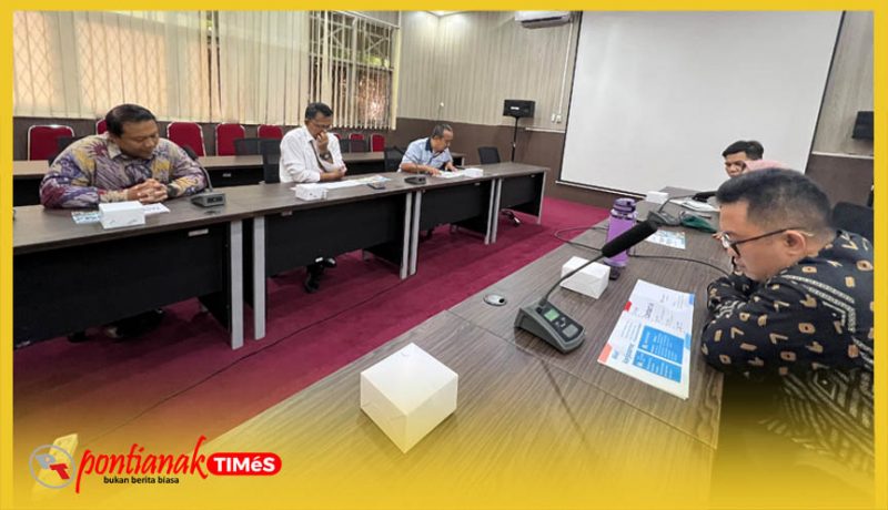 Pertemuan pihak PT Socare Group dengan pihak Universitas Tanjungpuura membahasa akses magang internasional bagi mahasiswa.