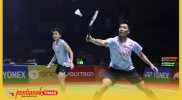 Pasanga ganda campuran Dejan Ferdinansyah/Apriyani Rahayu yag mengandaskanVerrel/Bernadie di 16 Besar PPIC 2026..