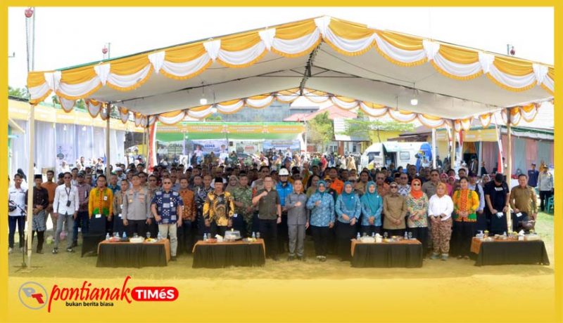 Gema Membangun Desa (GMD) ke-3 Tahun 2026 di Desa Teluk Batang, Kecamatan Teluk Batang, Kabupaten Kayong Utara.