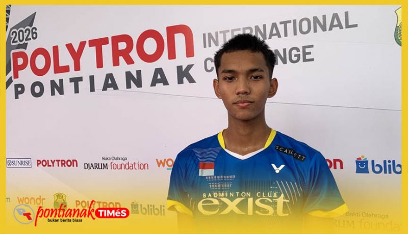 Izza Al-Faruq Aston Martin mengawali perjuangannya di Polytron Pontianak International Challenge (PPIC) 2026 dengan kemenangan, Selasa (25/8/2026) di GOR Terpadu Ahmad Yani.