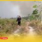 Karhutla di Desa Nanga Kayan, Kecamatan Nanga Pinoh, Kabupaten Melawi, Kalimantan Barat