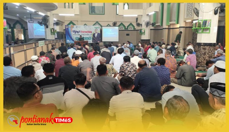 Ngaji Parenting di Masjid Khoirul Ihsan Pontianak, Minggu (30/8/2026).