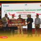 Nasabah Bank Kalbar meraih hadiah utama Rp500 juta dalam Penarikan Undian Nasional Tabungan Simpeda Periode XXXVII-2026, Jumat (21/8/2026)