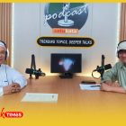 Syarif Amin Muhammad, Ketua Komsi III DPRD Provinsi Kalbar dalam interview di Studio Podcast Satukata.