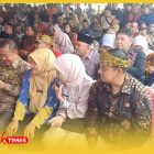 Para tamu undangan yang menghadiri soft launcing reaktivasi Pos Lintas Batas (PLB) Temajuk, Kabupaten Sambas, dengan Teluk Melano, Sarawak, Malaysia, Jumat (21/8/2026).