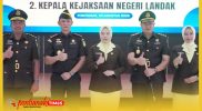 Kepala Kejaksaan Tinggi Kalimantan Barat Dr. Emilwan Ridwan melantik dan mengambil sumpah jabatan Sugito, S.H. sebagai Asisten Pemulihan Aset Kejati Kalbar dan Asep Sunarsa, S.H., M.H. sebagai Kepala Kejaksaan Negeri Landak, Kamis (20/8/2026).