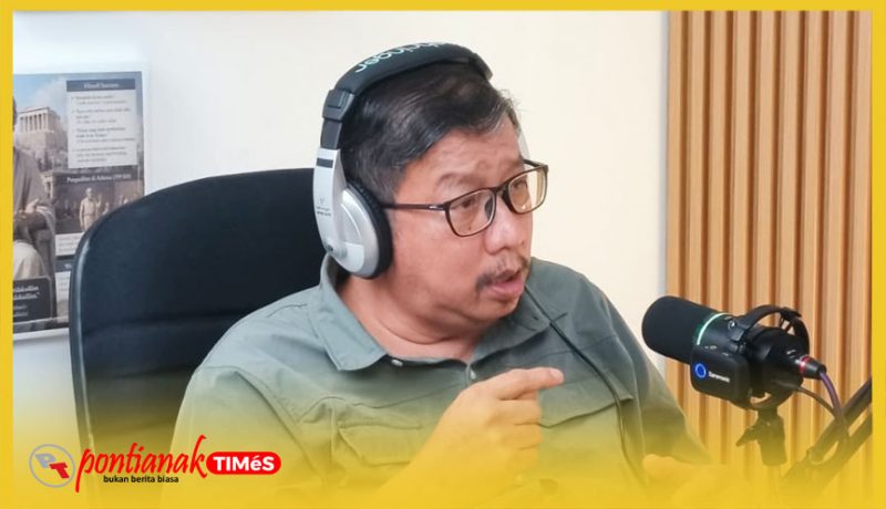 Expert Pengelolaan Lingkungan Prof. Dr. Ir. H. Gusti Hardiansyah, M.Sc., QAM, IPU, di Studio Podcast Satukata.