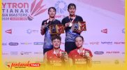 Lima partai final melahirkan para juara dari China dan Chinese Taipei, sementara satu-satunya wakil Indonesia di final, Yeremia Erich Yoche Yacob Rambitan/Patra Harapan Rindorindo, harus puas sebagai runner-up.