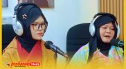 Nunu dan Ira, dua dari sekian banyak cosplay di Kota Pontianak saat interview di Studio Podcast Satukata.