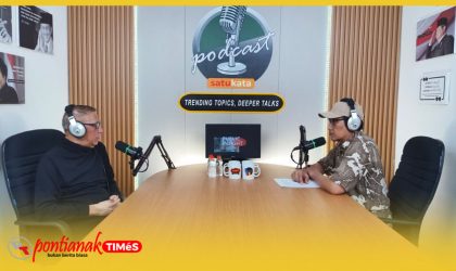 Mantan Walikota Pontianak dan Gubernur Kalbar, Sutarmidji di Studio