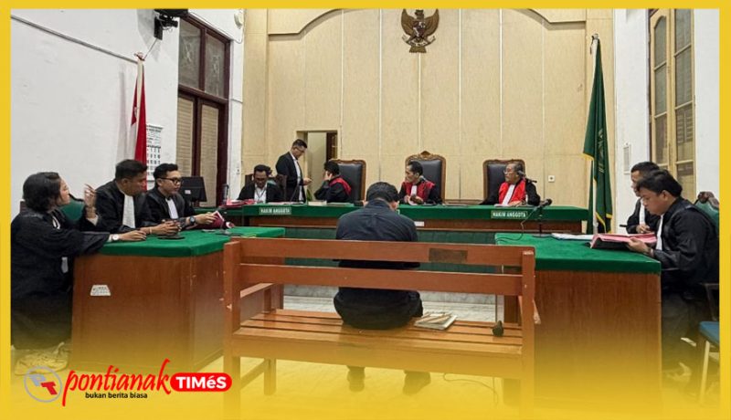 Sidang perkara korupsi bantuan penguatan ekonomi bagi korban banjir bandang tahun anggaran 2024 di Pengadilan Tindak Pidana Korupsi pada Pengadilan Negeri Medan, Senin (12/10/2026).