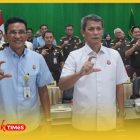 Kepala Kejati Kalbar Dr. Emilwan Ridwan memimpin peluncuran di Ruang Vicon Lantai 4 Kejati Kalbar, Selasa (6/10/2026). 