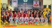 Ketua MABM Kota Pontianak, Satarudin, SH, MH bersama Kontingen Pontianak yang siap melaju ke Festival Budaya Melayu IV, Kamis (22/10/2026) di Balai Saji Rumah Adat Melayu Jala Sutan Syahrir Pontianak.