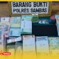 Barang bukti tiga paket sabu 2,56 gram dan uang tunai sekitar Rp51,3 juta yang diamanakan dari penangkapa RA.