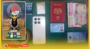 Satresnarkoba Polres Sambas menangkap WNA Malaysia di Aruk dengan barang bukti sabu 9,20 gram bruto yang diduga masuk dari Kuching melalui jalur tidak resmi, Jumat (2/10/2026) sekitar pukul 00.30 WIB.